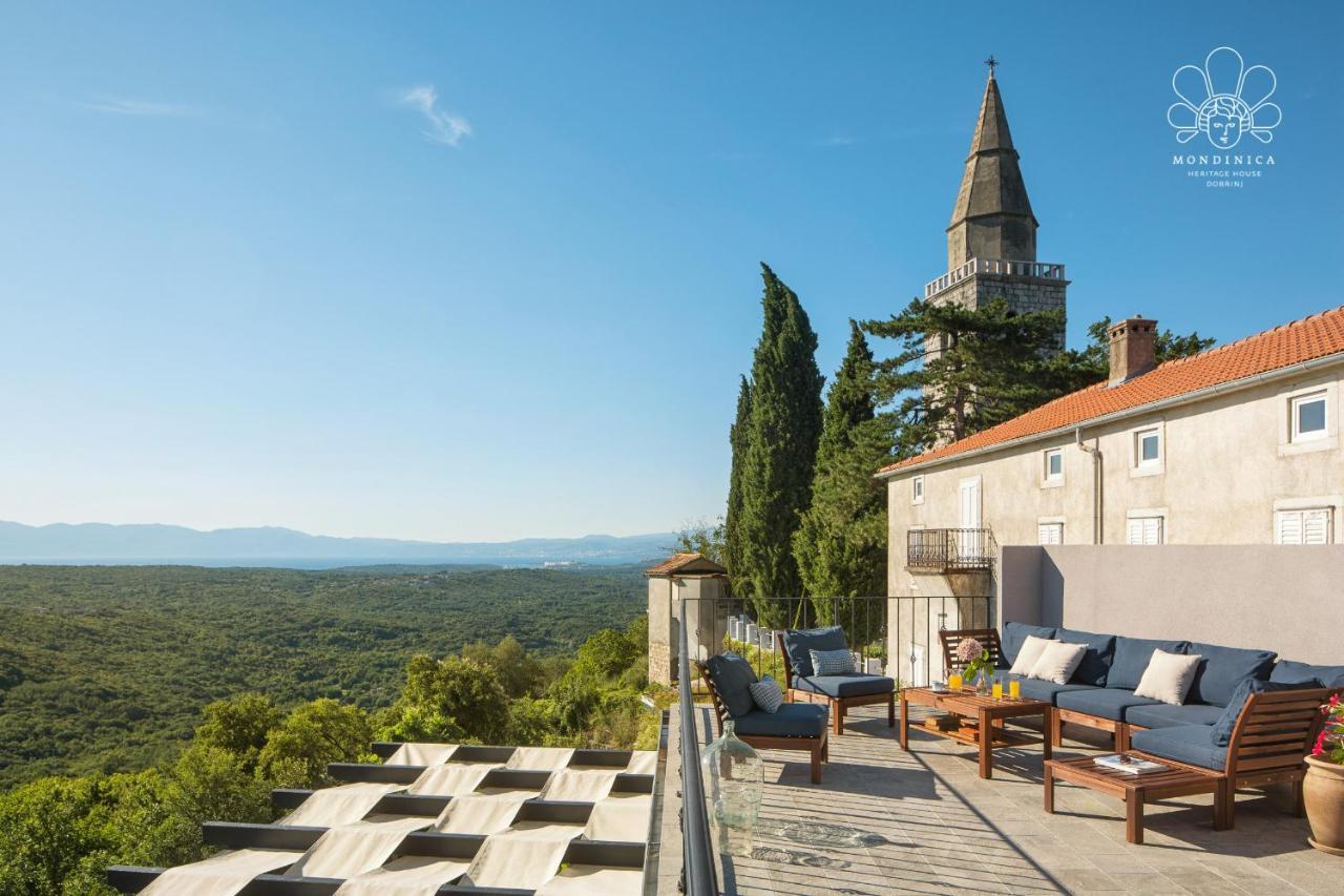 Mondinica Heritage House - Heated Pool Dobrinj エクステリア 写真