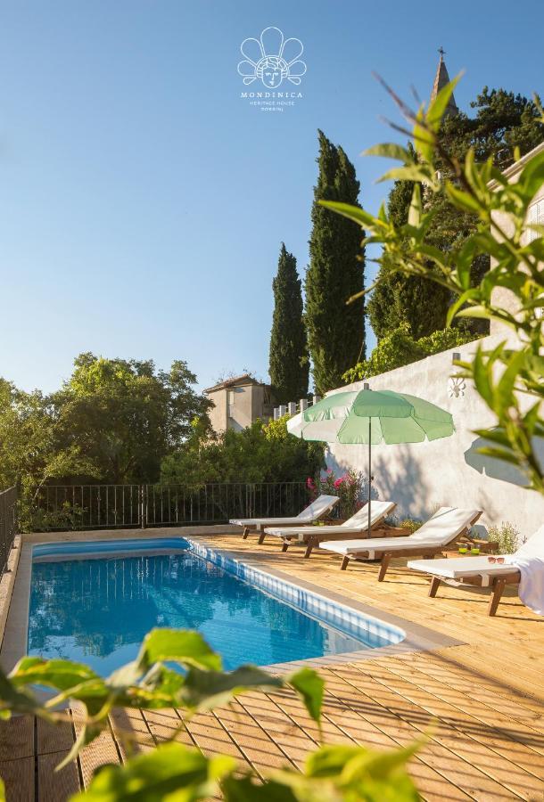 Mondinica Heritage House - Heated Pool Dobrinj エクステリア 写真